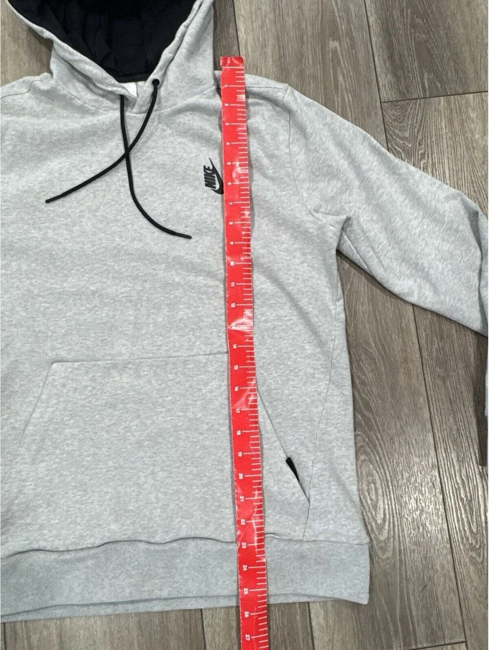 Rare Nike Nikelab Essential PO Hoodie Jumper Jacket Gray Men Size 867226-050 M